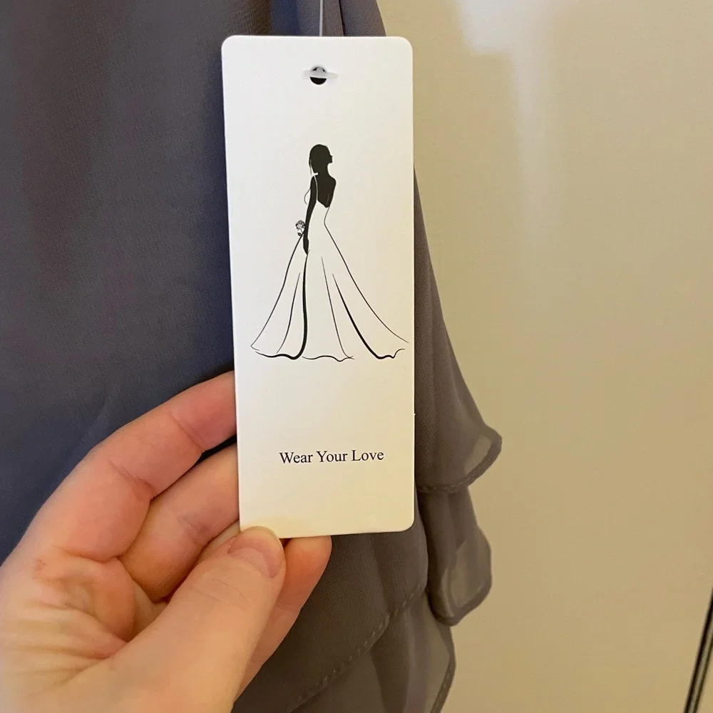 NWT Mother of The Bride Chiffon Tiered Ruffles Long Formal Evening Gowns - Picture 2 of 10